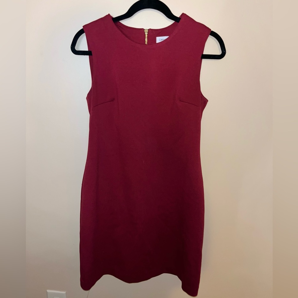 Calvin Klein Sleeveless Sheath Dress